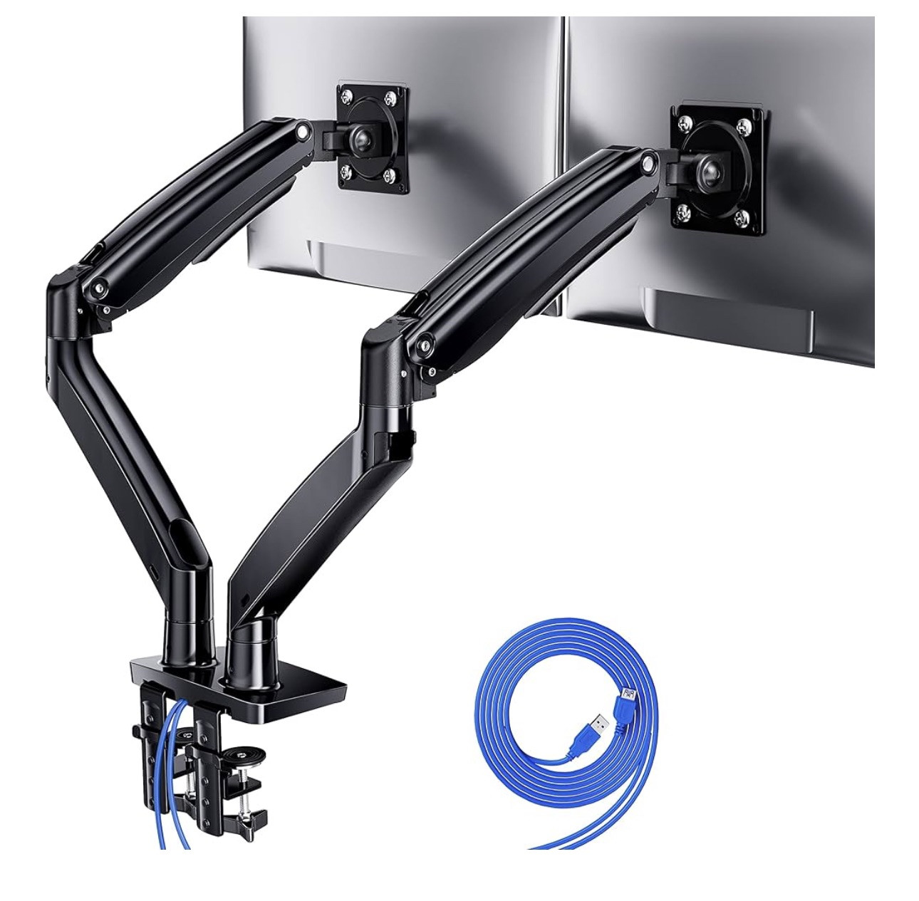 ErGear Dual Monitor Desk Mount up to 40 inches Screens