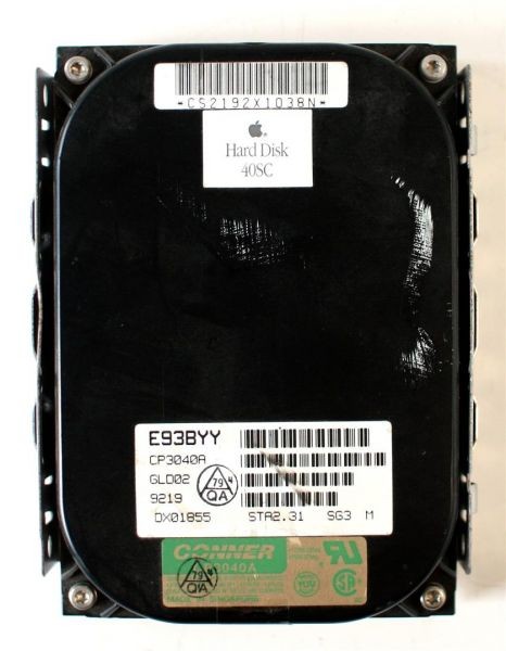 Hard disk 40sc cp3040a gld02 9219 dx01855 sta2.31 sg3 m scsi