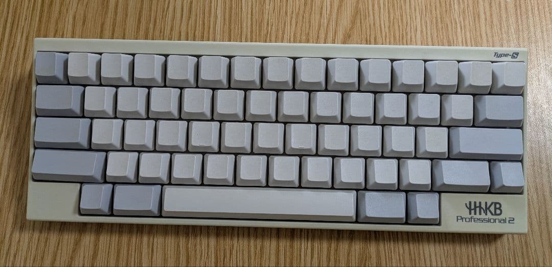 HHKB Professional 2 Type-S PD-KB400WNS US Layout Blank Keycaps White Tested Used
