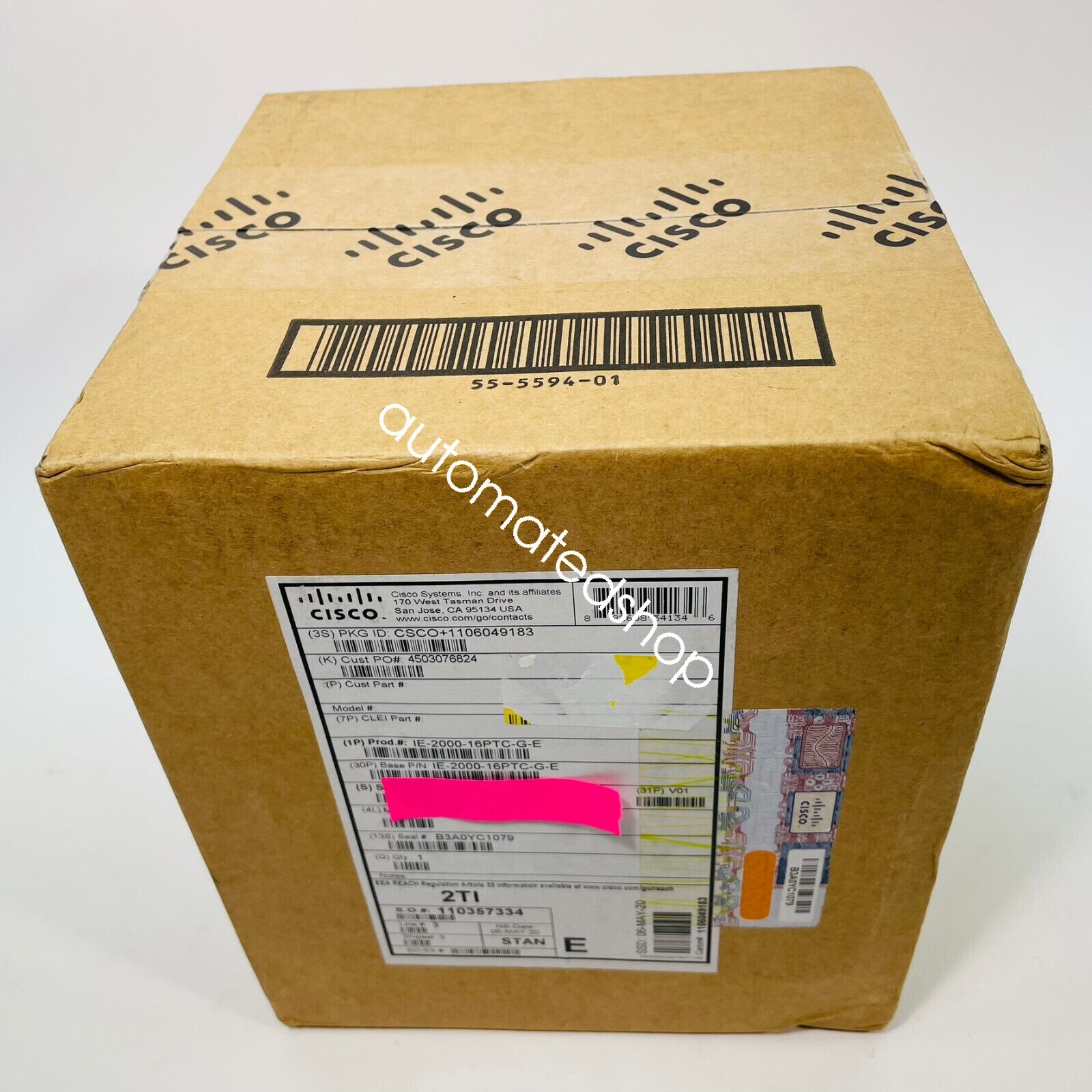 1PC New Cisco IE-2000-16PTC-G-E Industrial Ethernet Switch Shipping DHL or FedEX
