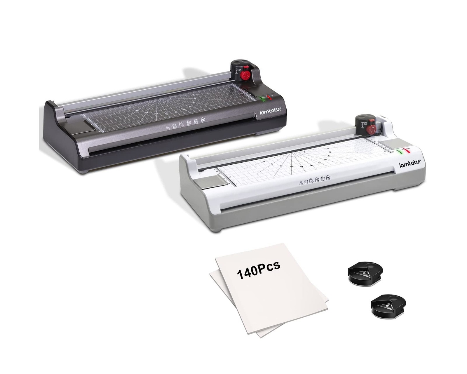 7 in 1 Laminator, A3/A4/A6 Laminator Machine, 140 Sheets, Paper Trimmer, Corn...