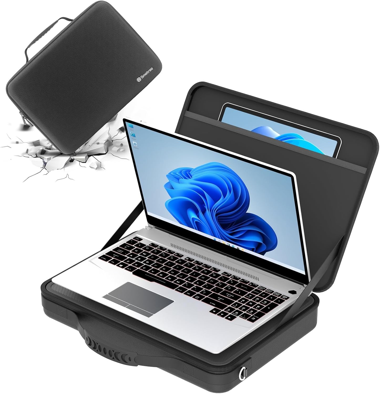 Laptop Shoulder Case with Handle for 16 inch HP OmniBook 7 Flip/X Flip Next Gen