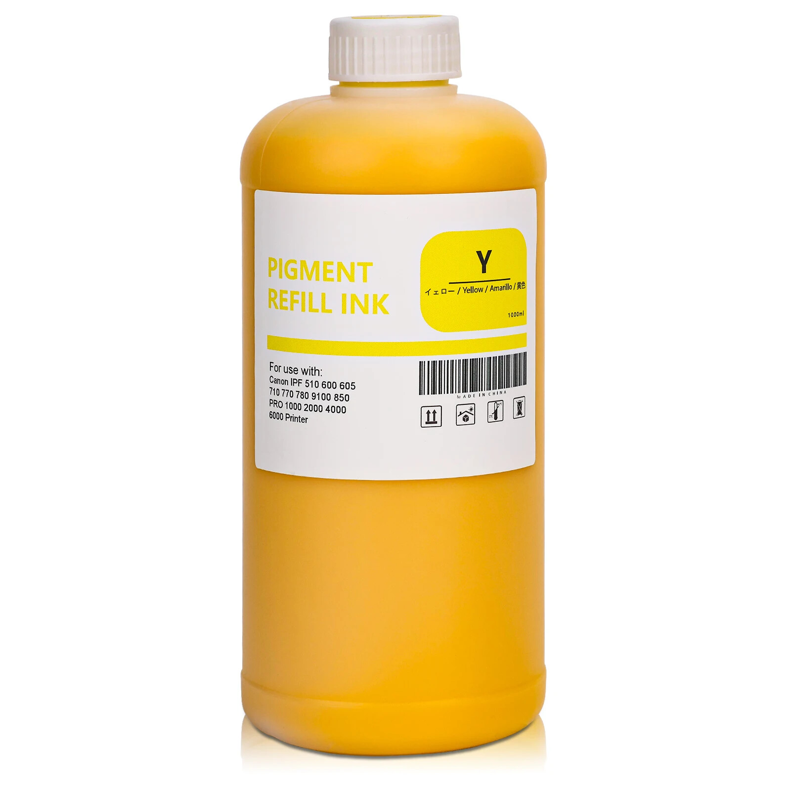 1000ML 12 Colors Universal Pigment Ink For Canon Pro 2000 4000 6000 Printer