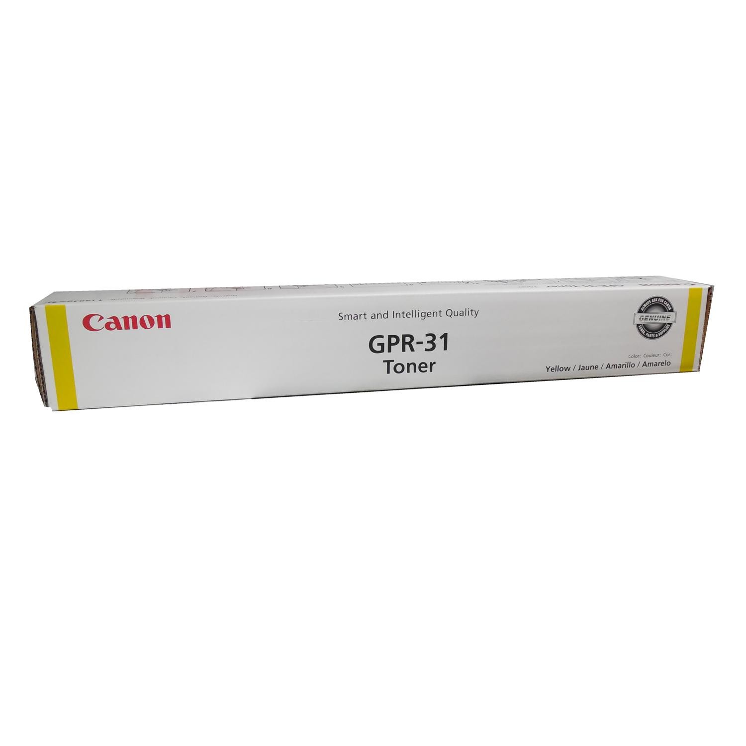 Canon 2802B003AA GPR-31Y GPR31Y Yellow Toner Cartridge Genuine OEM Original