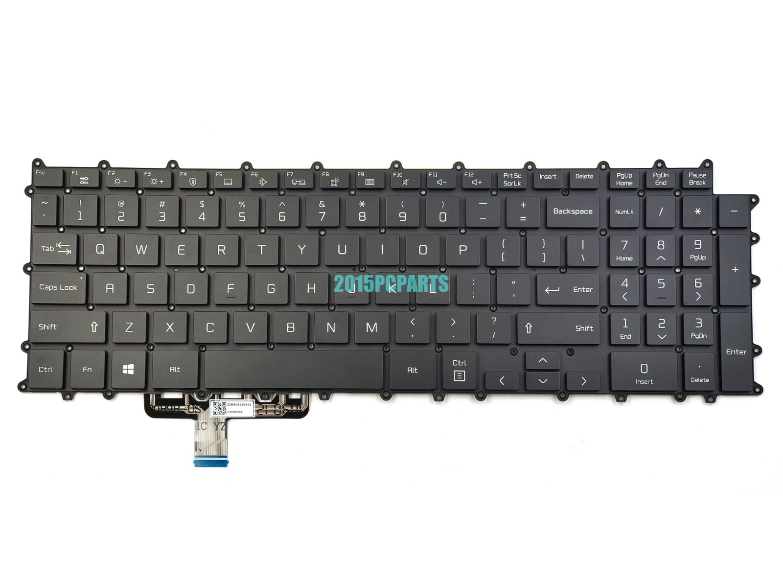 New LG Gram 17Z90P 17Z90PE 17Z90P-G 17Z90P-K 17Z90P-N 17Z95P Keyboard Backlit US