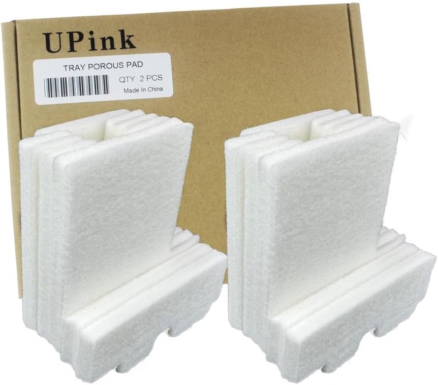 2 Packs Waste Ink Pad Sponge for Epson EcoTank ET2750 ET2760 WF2860 Tank