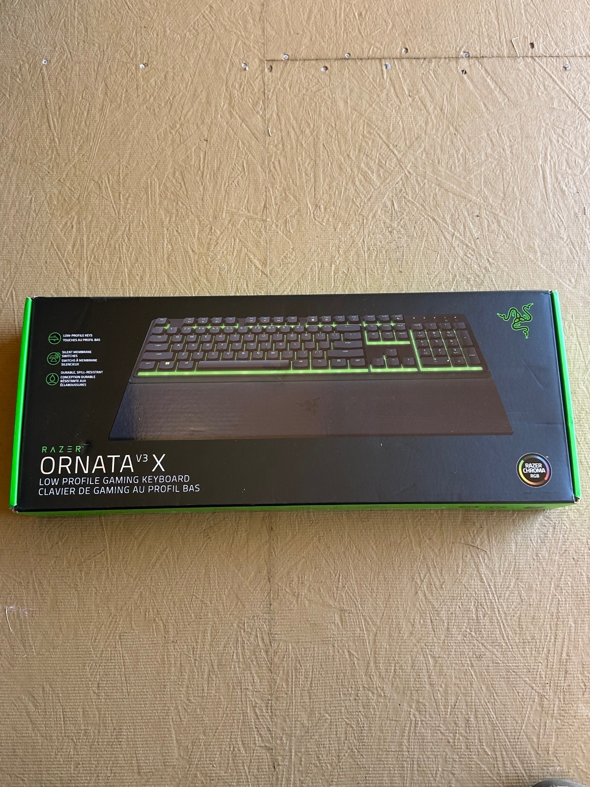 Razer Ornata V3 X Low Profile Gaming Keyboard with Razer Chroma RGB