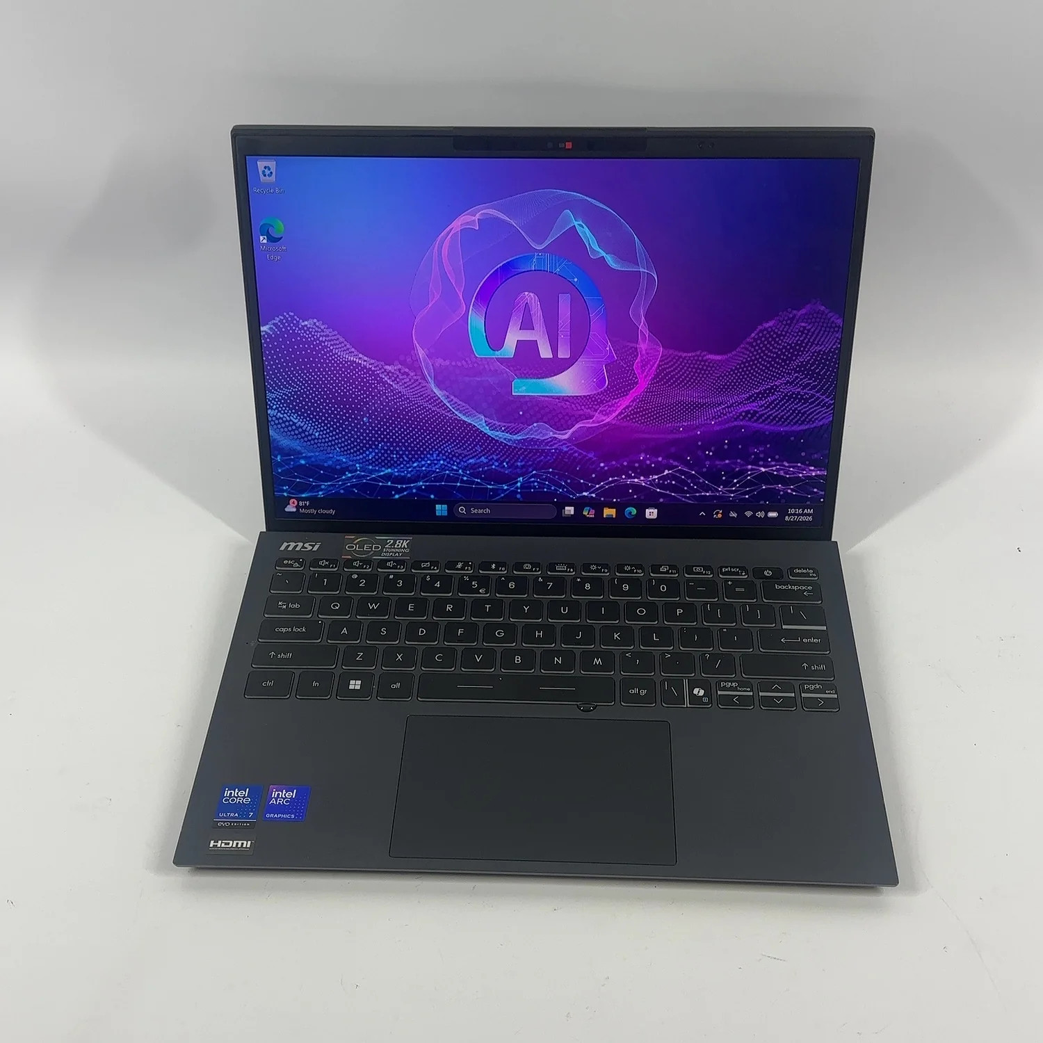 MSI Prestige 13 AI+ Evo A2VMG 13.3 2.2GHz 32GB RAM 1TB SSD