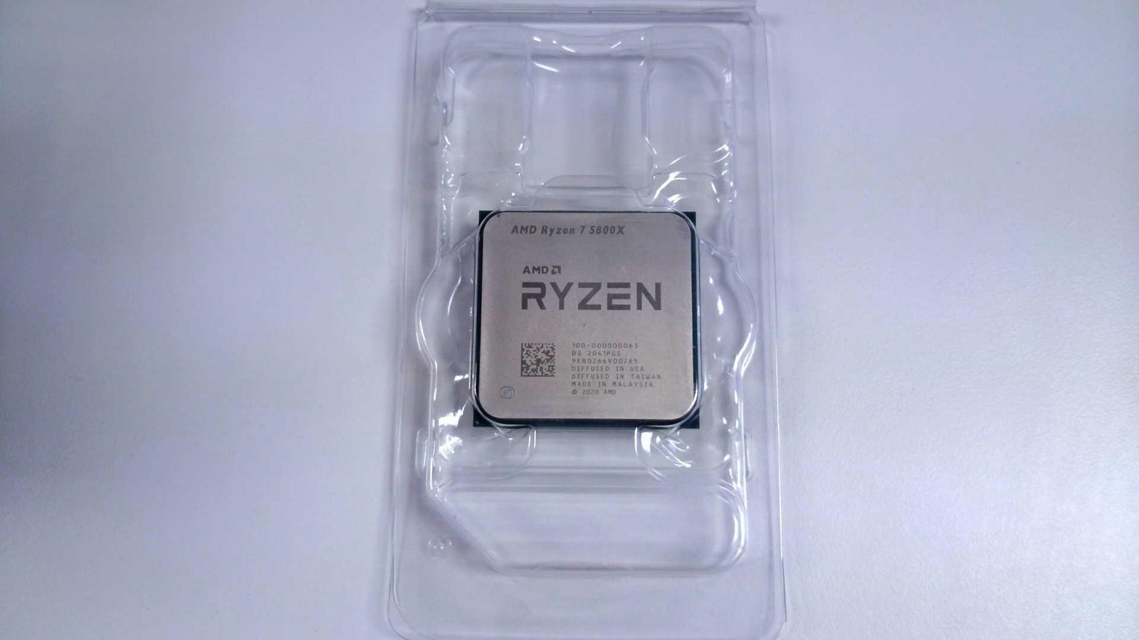 AMD Ryzen 7 5800X 8-core, 16-Thread Unlocked Desktop Processor