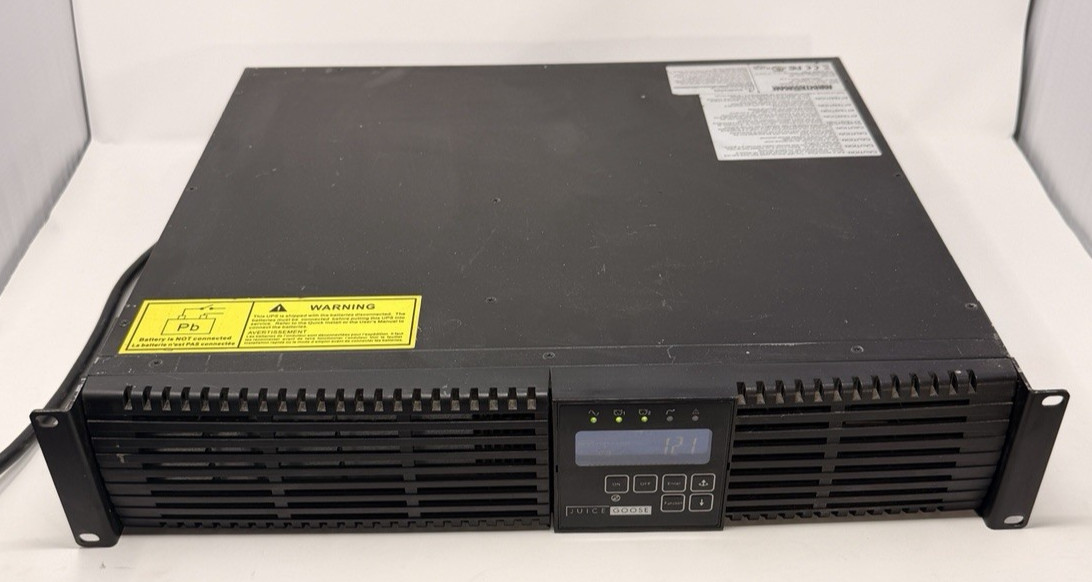 Minuteman Encompass EC1000RT2U 1000VA 2U Rack 900W UPS - 6 Outlets (No Battery)