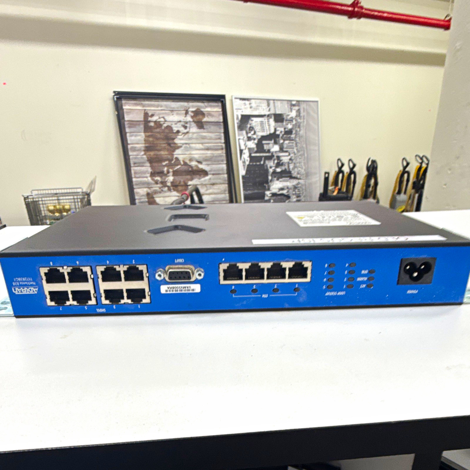ADTRAN NetVanta 838T Enterprise Router 16-Port 1Gbps Rack Mount MPN 1172838G1