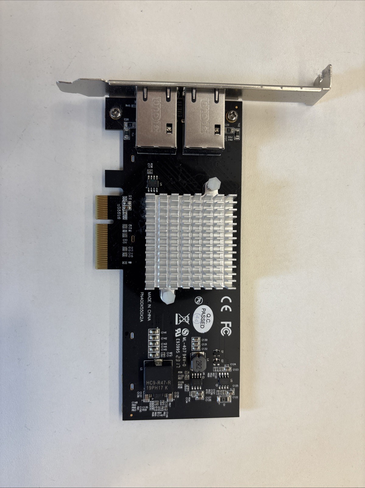 Sonnet Twin 10G (Presto) 10GbE 10GBASE-T (Dual-port, 10GBASE-T 10GbE PCIe Card)