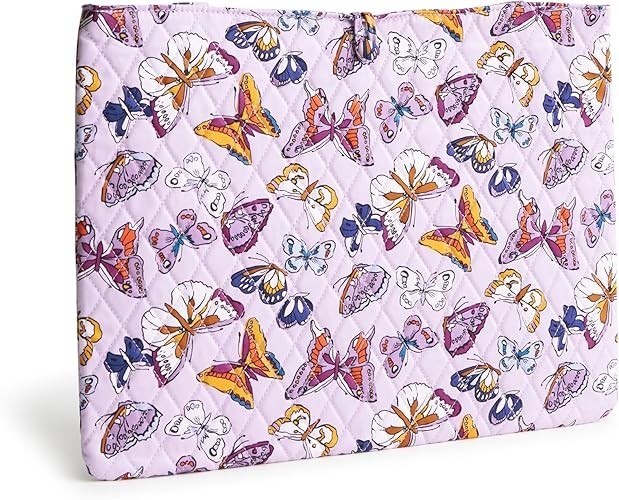 Vera Bradley Women's Laptop Sleeve Insert Pouch Butterflies Wing in Flight