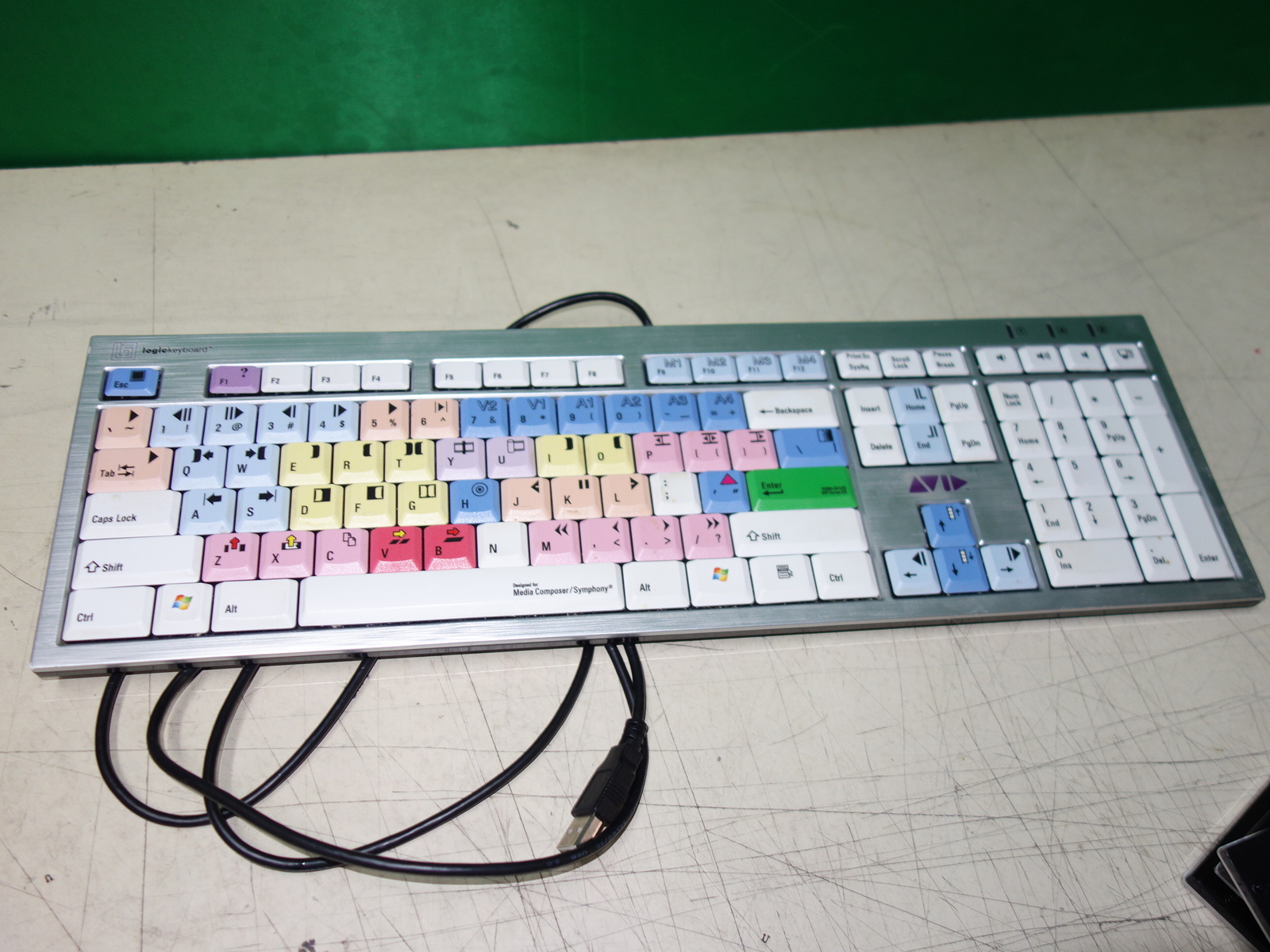 LogicKeyboard LXH-JME7596H Avid Media Composer Keyboard