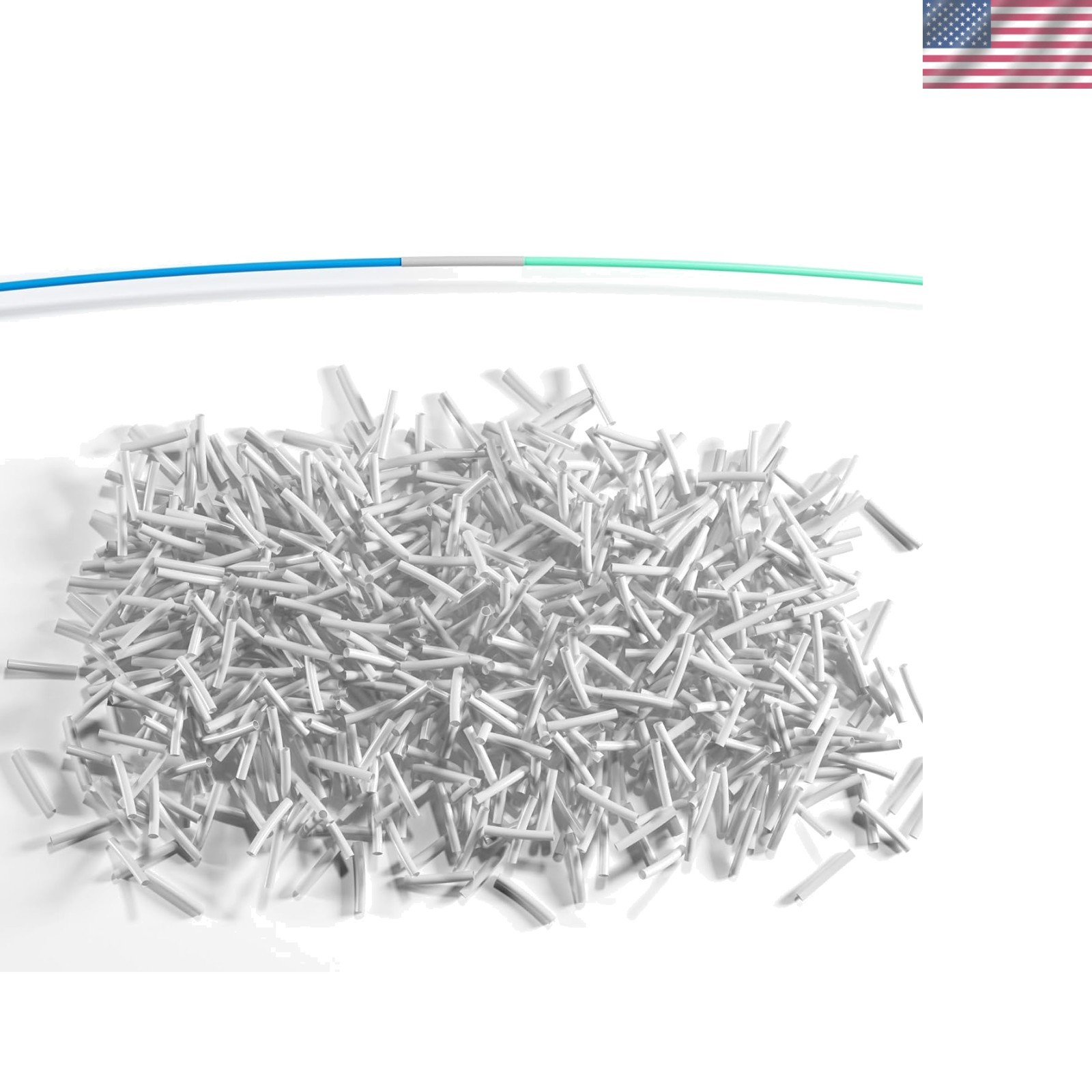 PTFE 600Pcs Suitable for SUNLU Filament Connector, 3D Printer Filament 1.75mm...