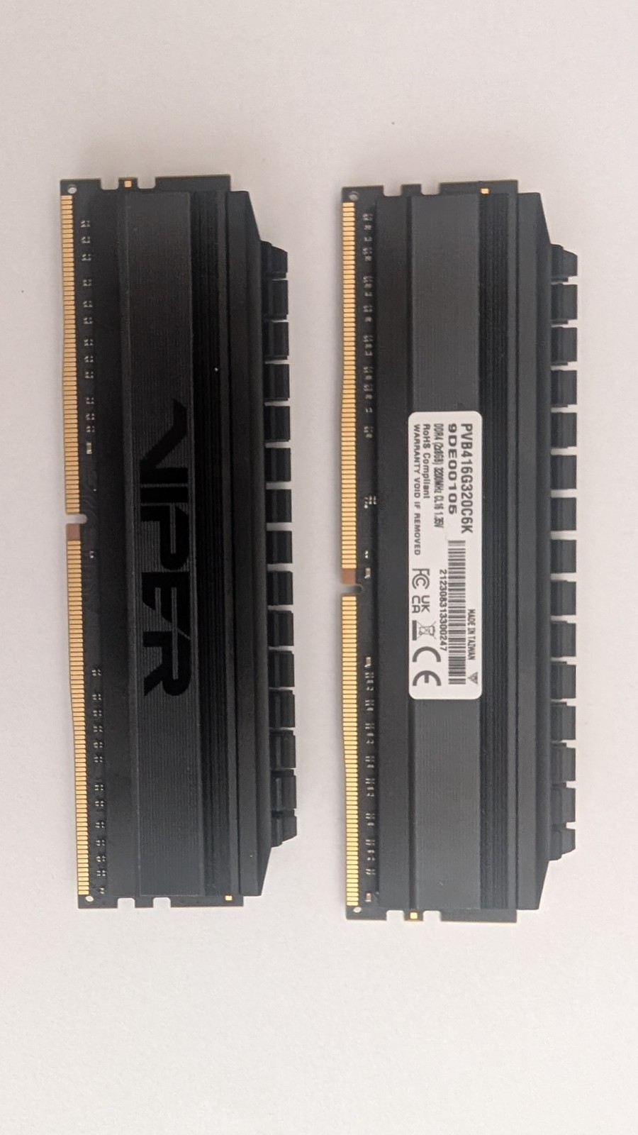 Patriot PV416G320C6K Viper 4 Series Extreme Performance DDR4 16GB Memory