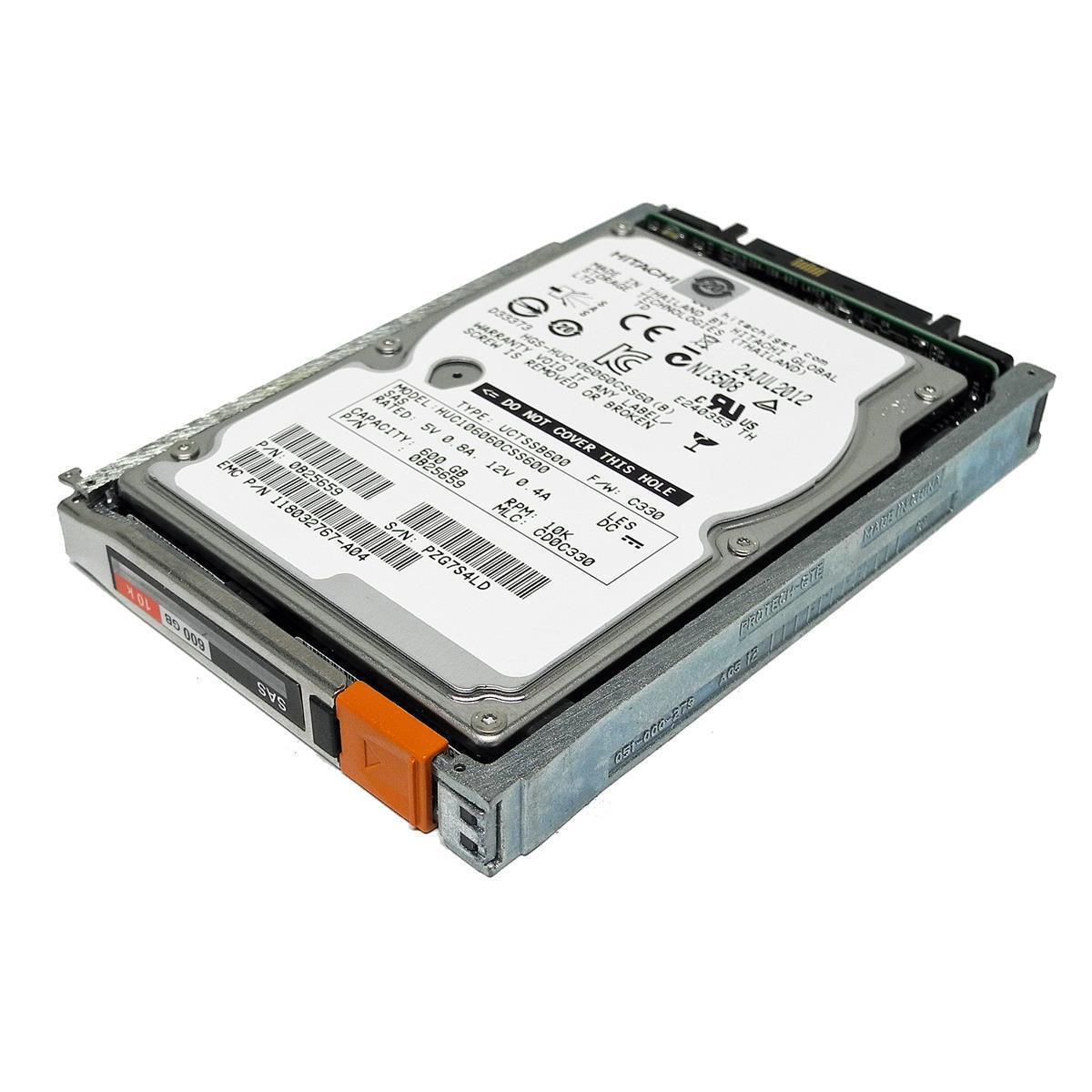 Seagate 600GB 2.5" 10K 6G SAS HDD / Hard Drive ST9600205SS EMC 005049203