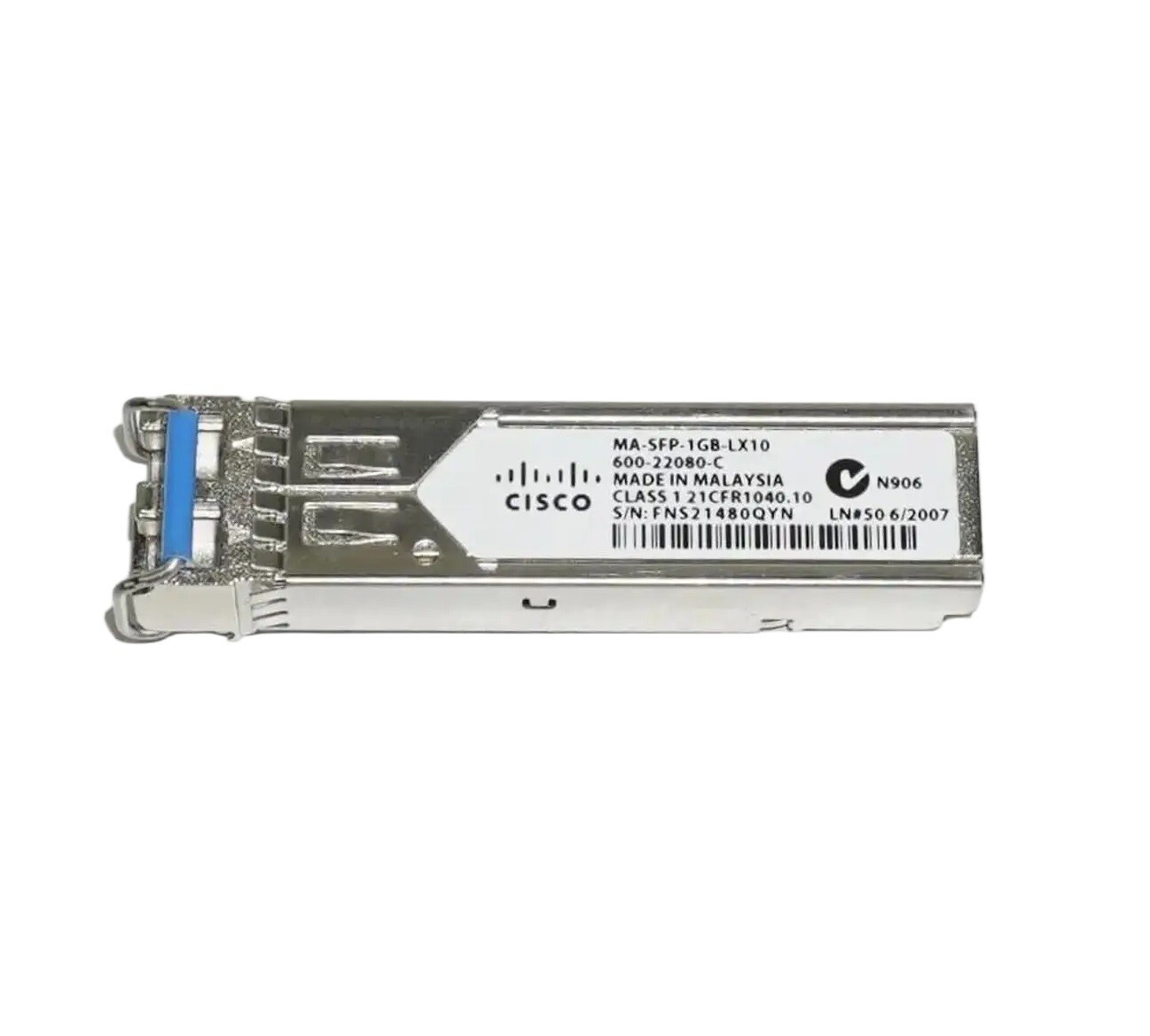 Cisco MA-SFP-1GB-LX10 Meraki 1Gbps Single-mode SFP Transceiver 1 Year Warranty