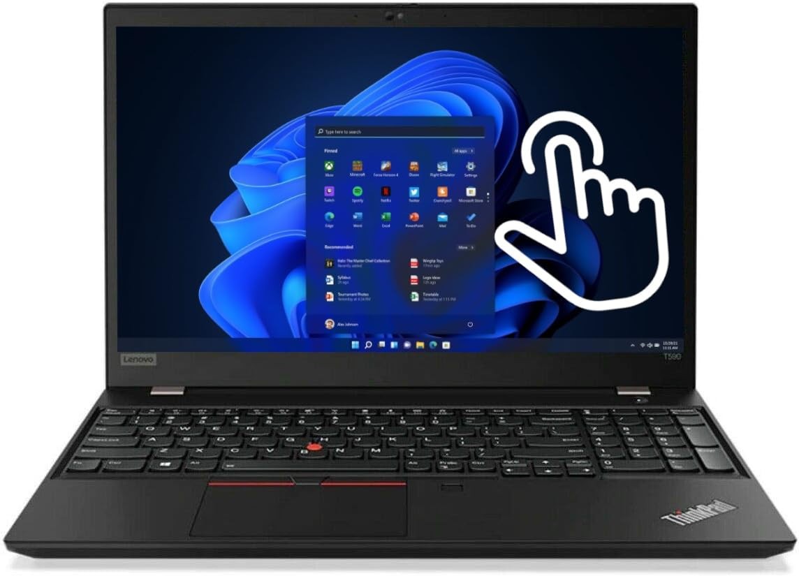 Lenovo Thinkpad T590 Gen1 8th Core i7 32GB 512GB Touchscreen RJ45 Win 11 Pro