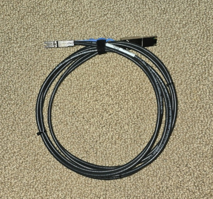 Lot of 8 - YJXMR Mini SAS SFF-8644 to SFF-8088 SAS Cable 2m Dell P/N 0YJXMR
