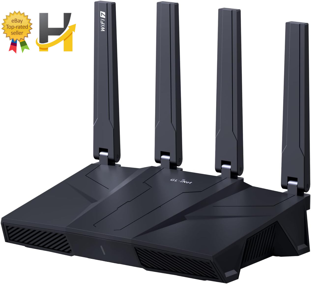 GL-BE9300 (Flint 3) Tri-Band Wifi 7 Router High-Speed 6Ghz Gaming Wifi Router