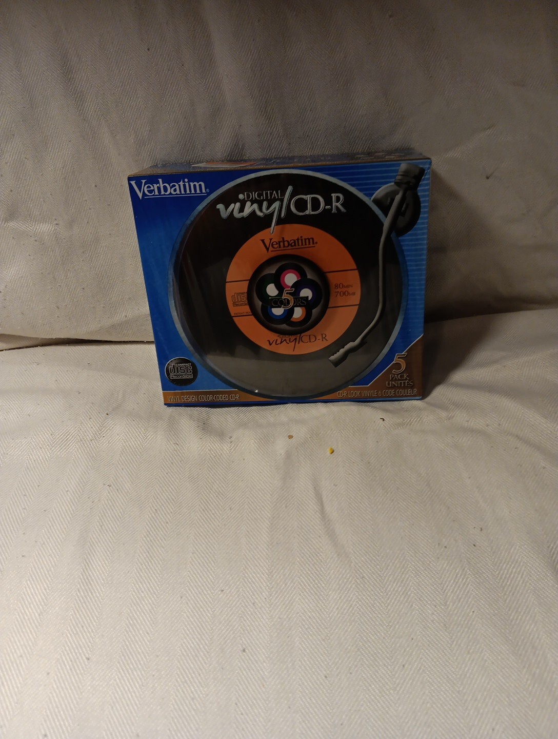 Verbatim 5 Color Digital Vinyl CD-R 700MB 80 Min.