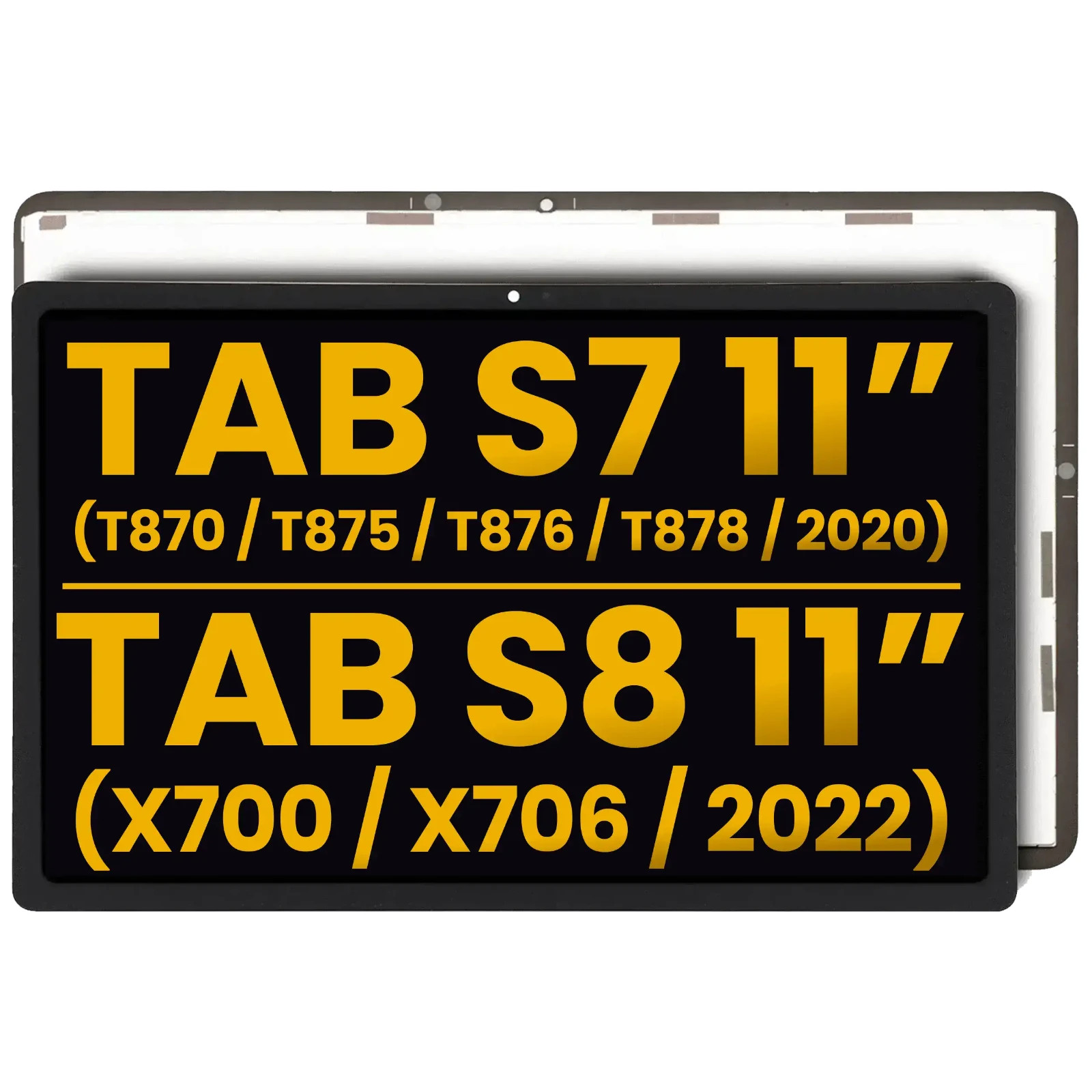Original Samsung Galaxy Tab S7 11" SM-T870 T875 LCD Touchscreen Digitizer (2020)