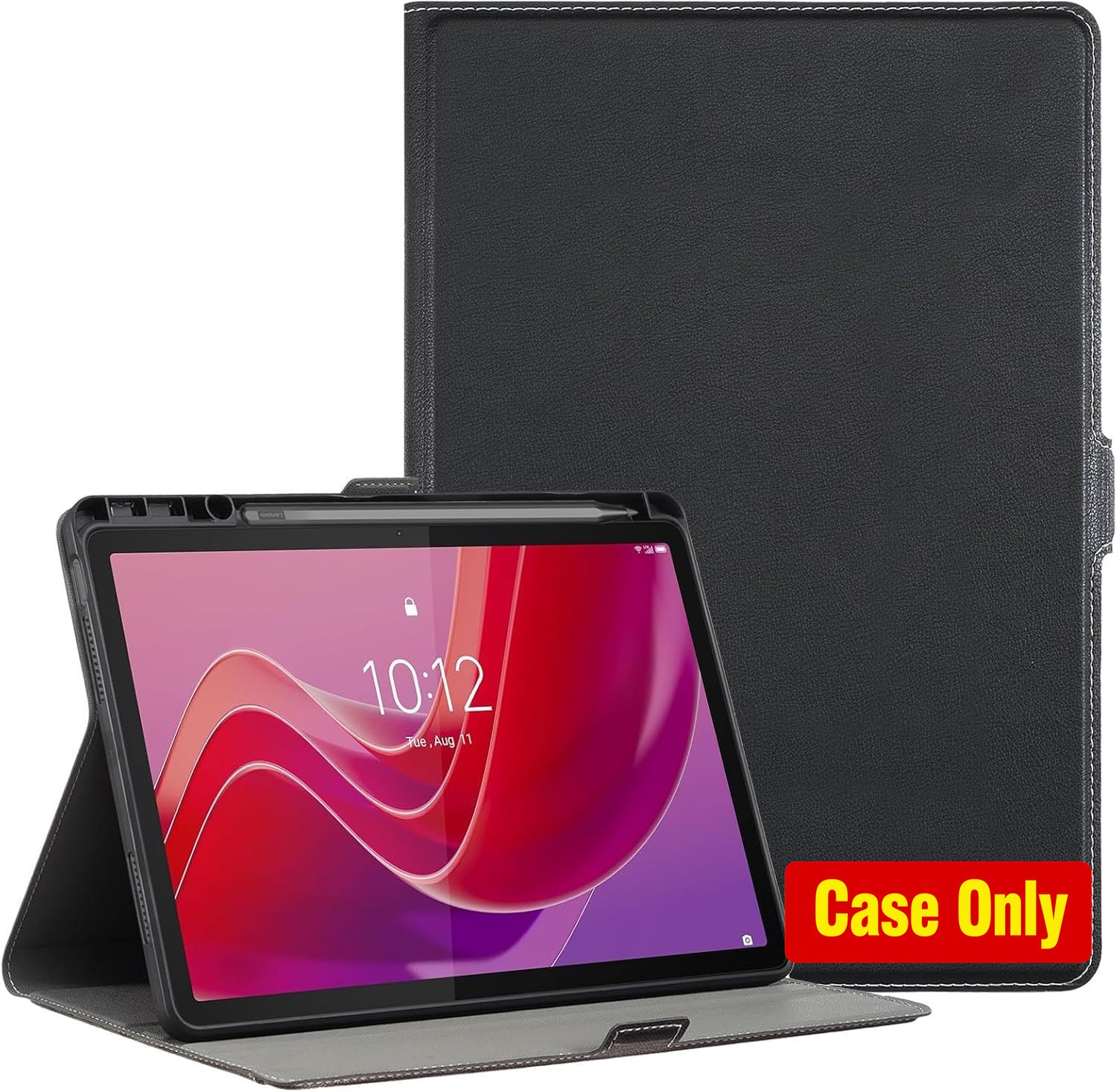 Slim Case for Tab M11 11", Ultra Slim, Magnetic, Pen Holder, Black
