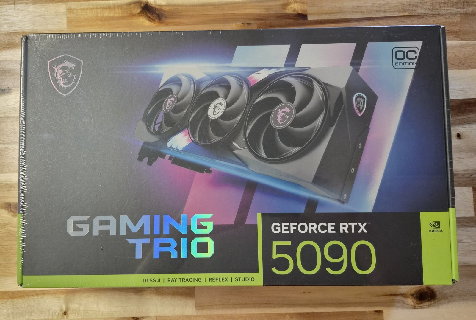 MSI nVidia GeForce RTX 5090 Gaming Trio Overclocked 32GB GDDR7 Graphics Card