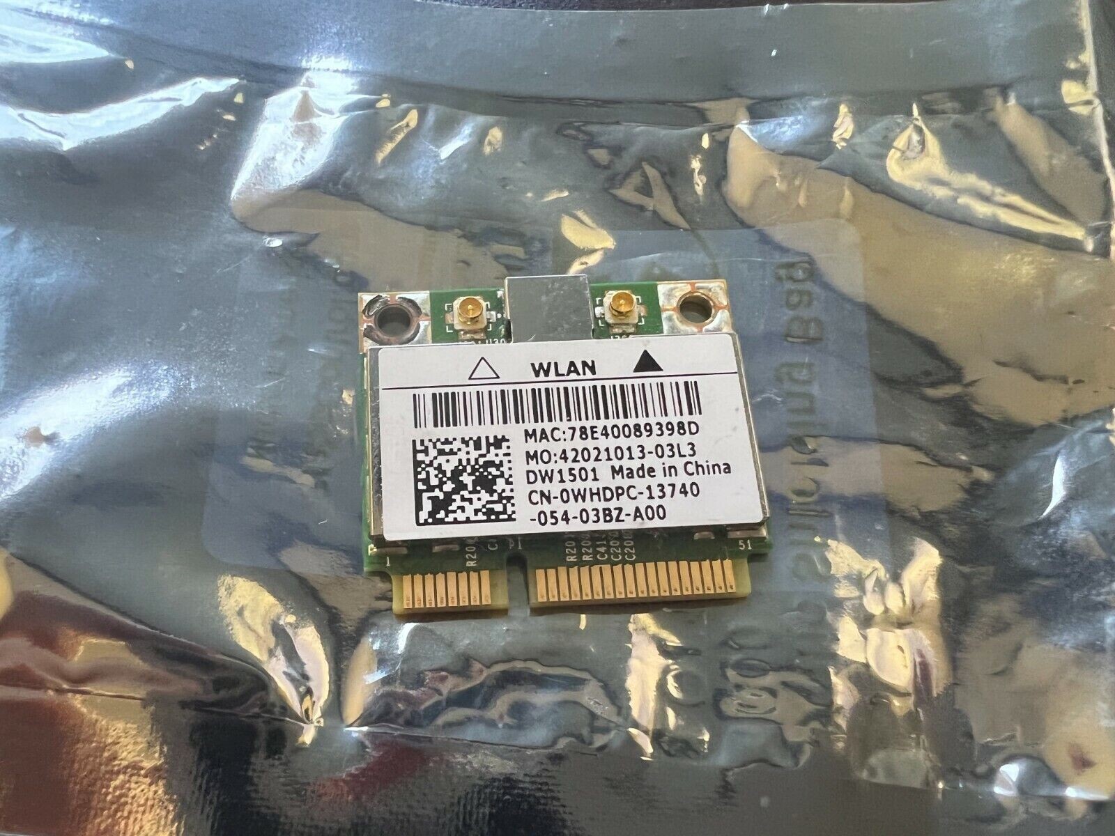 Broadcom BCM94313HMG2L DW1501 Laptop Wireless Card