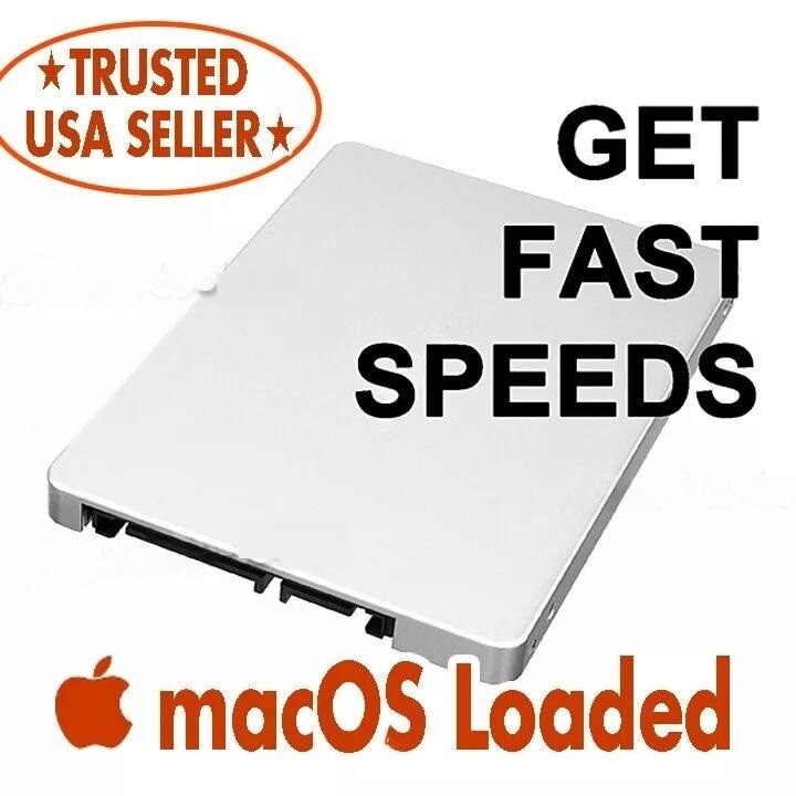 Pre Loaded OS X Yosemite 512 GB 2.5" SATA SSD for Apple Macbook Pro & Mac Mini