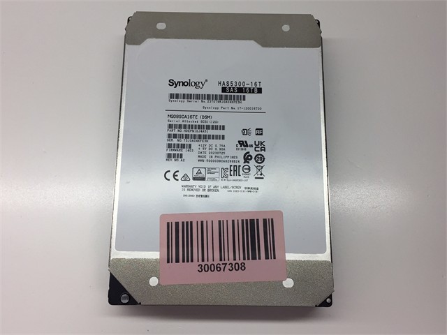 Toshiba MG08 16TB 7200RPM SAS 12Gb/s 512MB 512e 3.5in HDD MG08SCA16TE