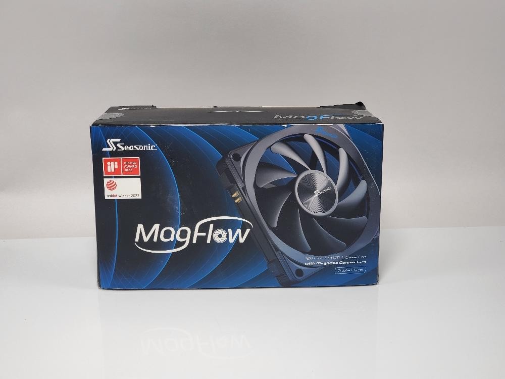SeaSonic MagFlow 120mm 3-Fan Kit - PWM Cooling Fans Expansion Pack Black