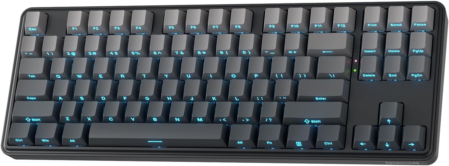 Redragon K707 PRO GB 80% Gasket Gaming 3-Modes Wireless TKL Mechanical Keyboard