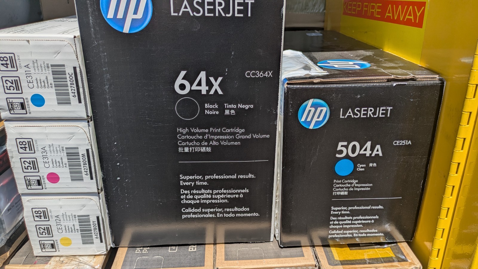 HP OEM CE312a 126a 6427B00Y Yellow Toner Cartridge