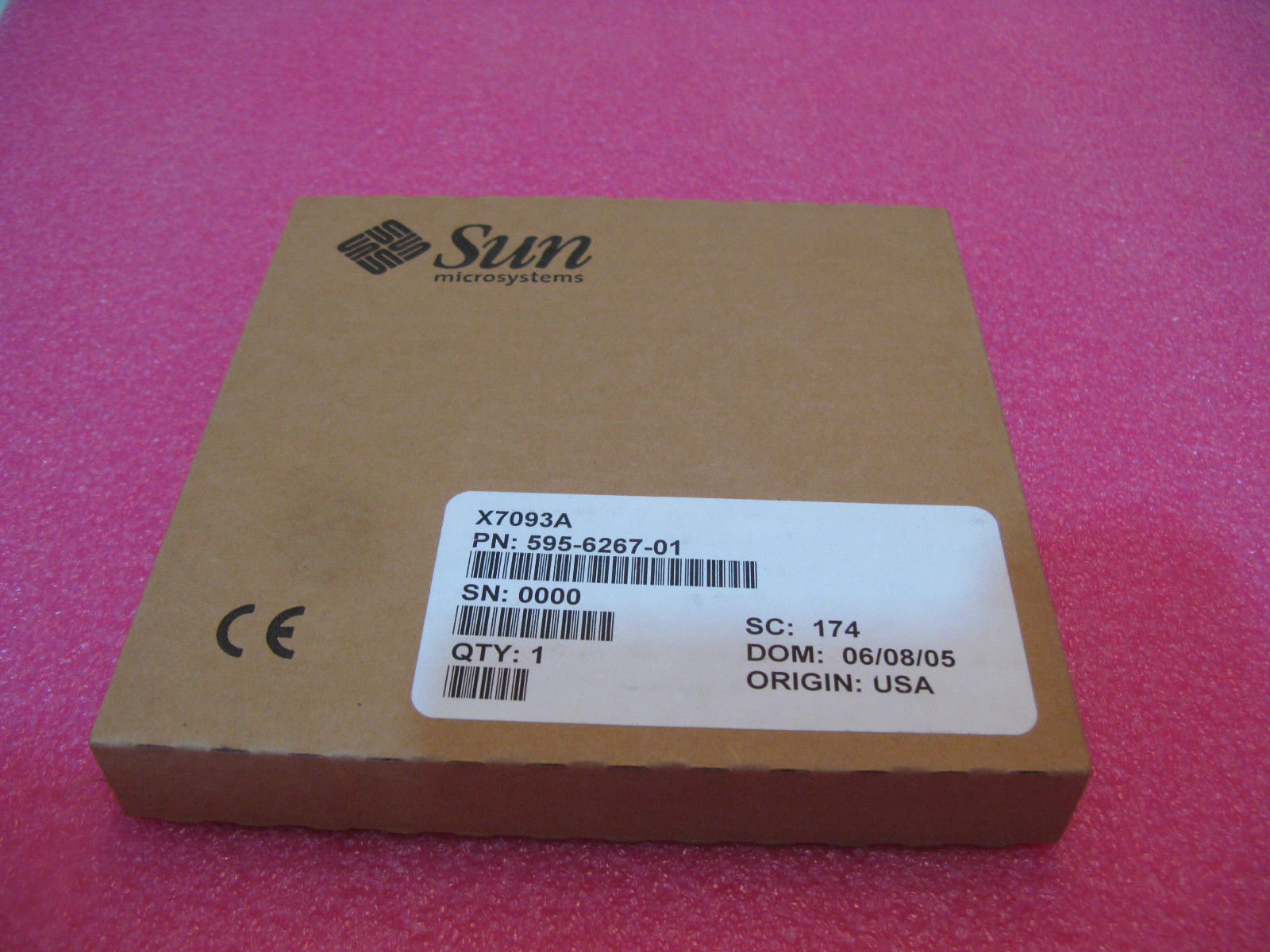Sun X7093A 370-4874 1GB SDRAM Dimm for V120  New - L3701
