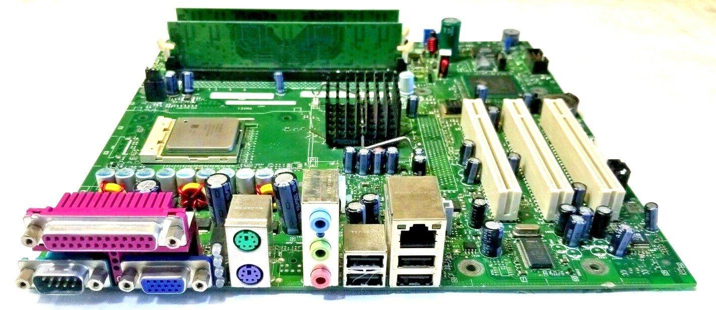 DELL 0U2575 MOTHERBOARD + 2.8GHz INTEL CELERON SL7DM CPU + 512MB RAM