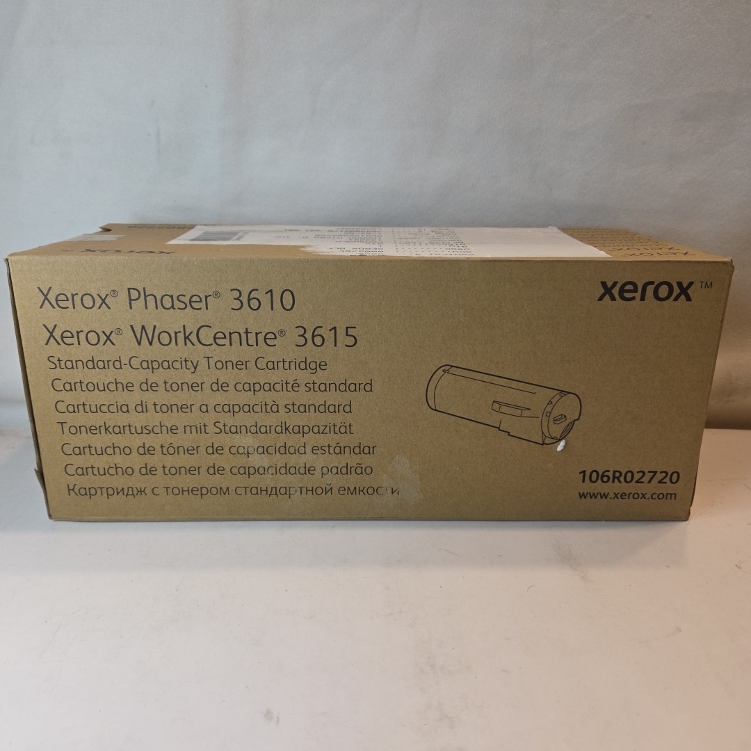 NEW OEM - XEROX 106R02720 BLACK Toner Phaser 3610 WorkCentre 3615 - Sealed Box