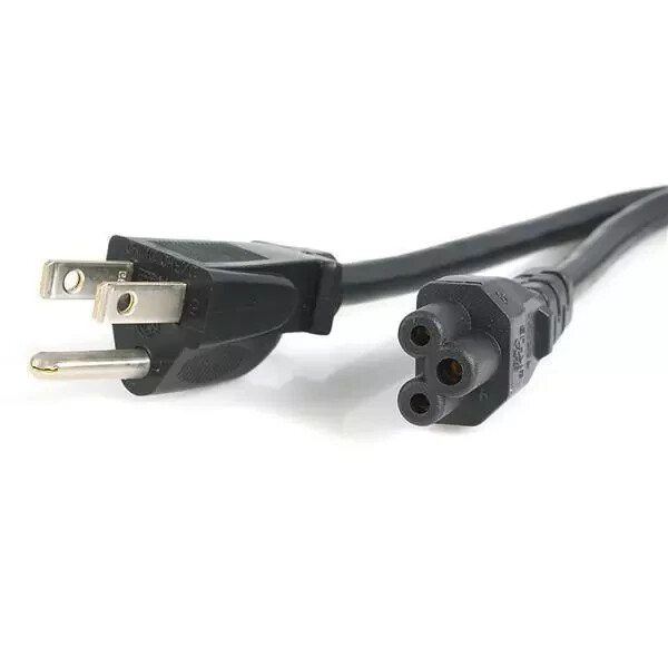 StarTech PXT101NB3S10 10 ft Standard Laptop Notebook Power Cord NEMA 5-15P to C5