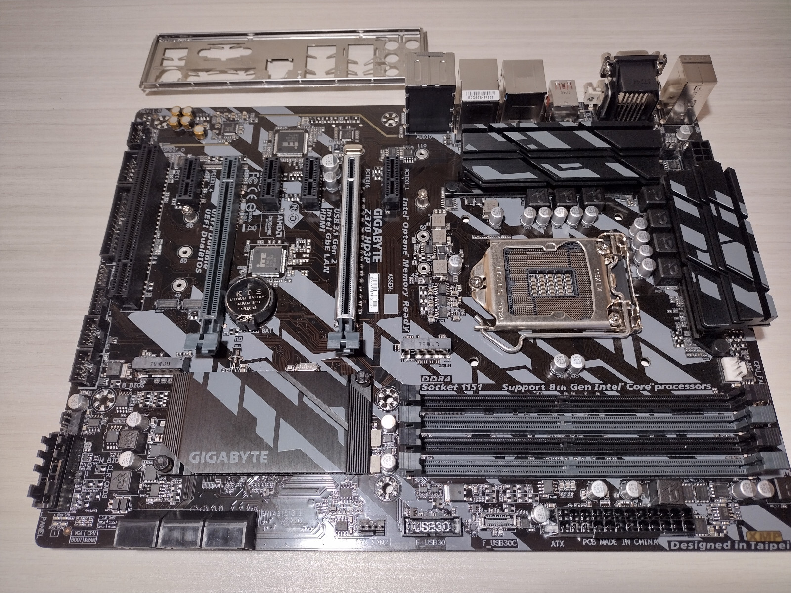 Gigabyte Z370 HD3P LGA 1151 Intel ATX Motherboard with PCI