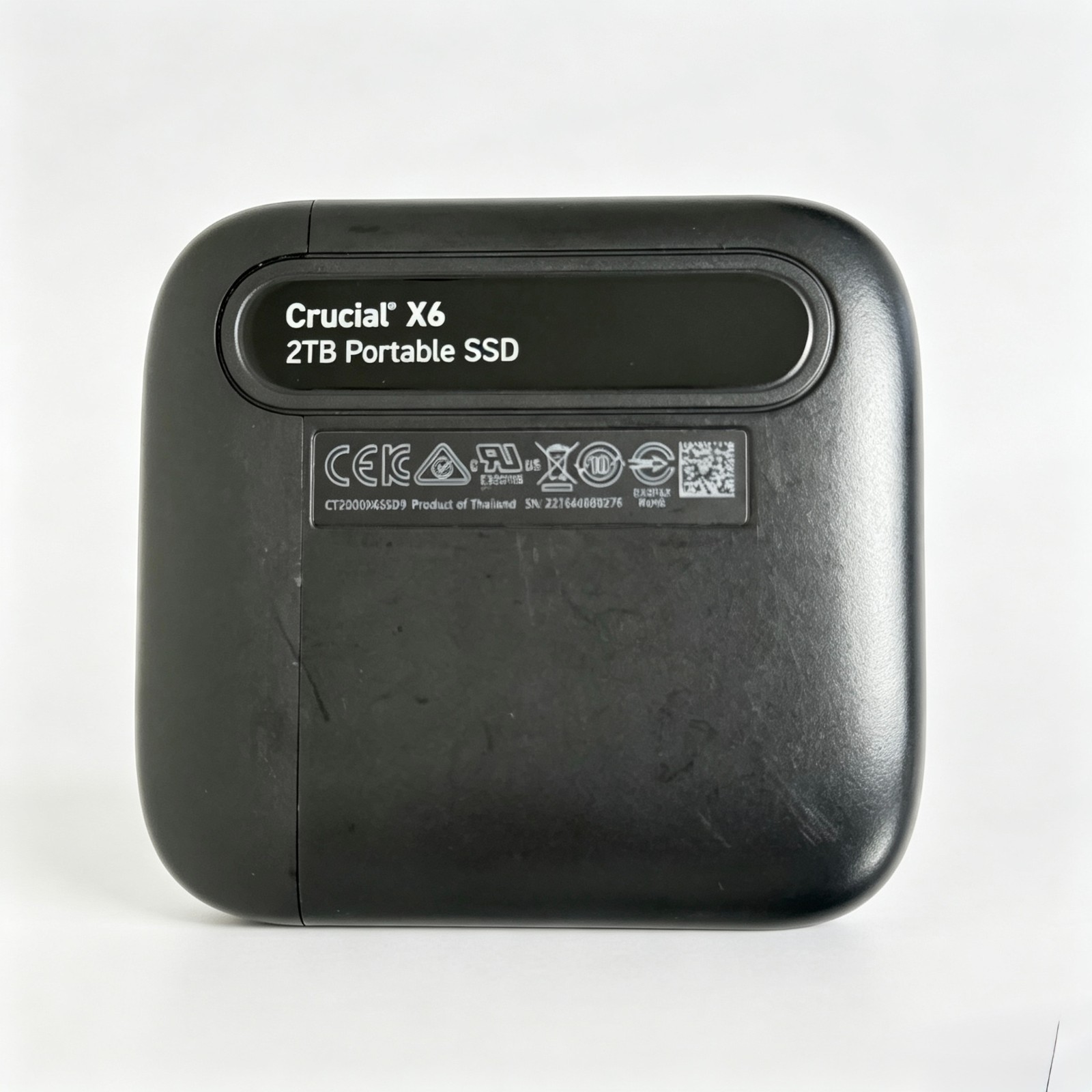 Crucial X6 2TB Portable External SSD (CT2000X6SSD9)