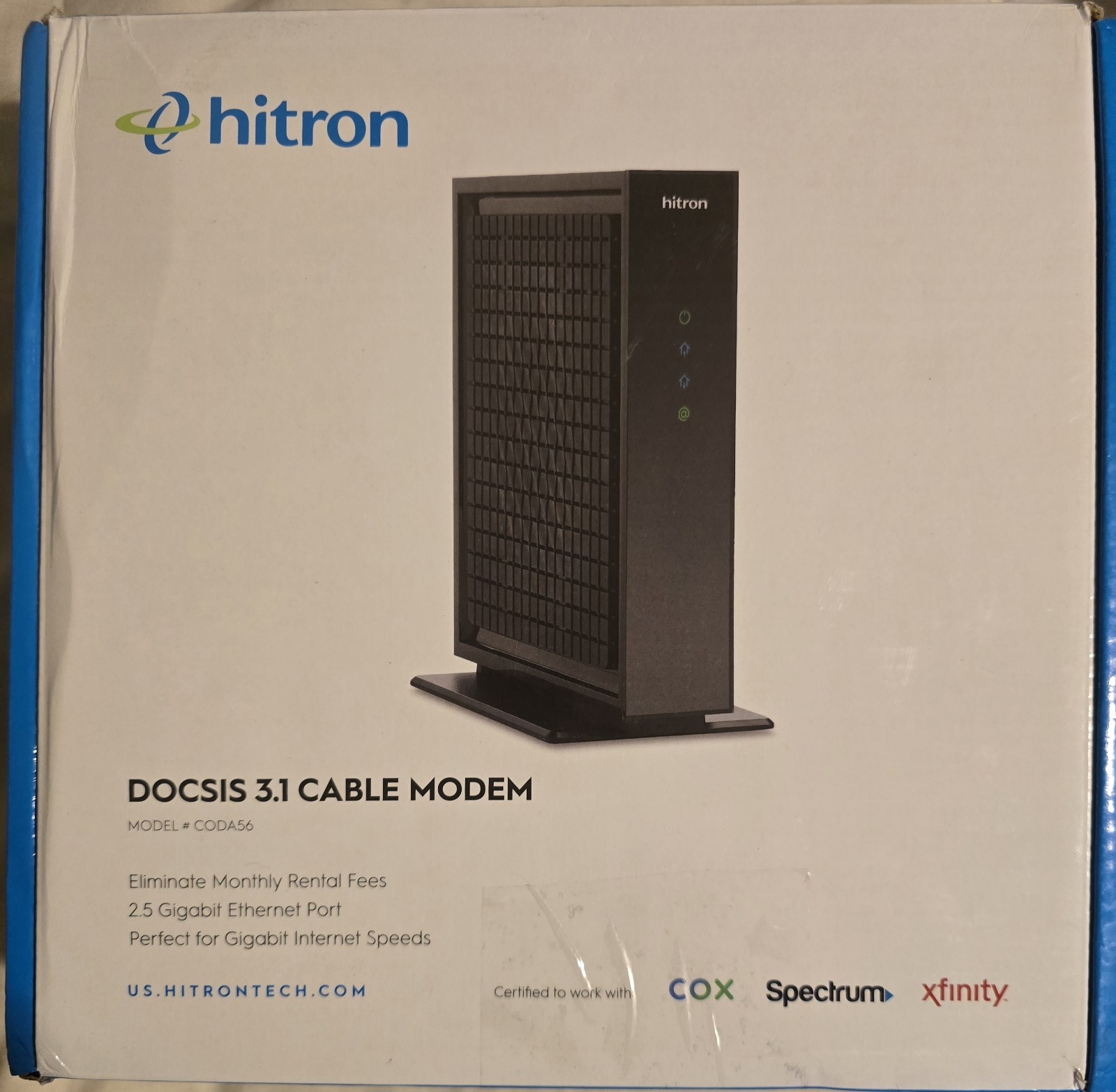 Hitron DOCSIS 3.1 Cable Modem 2.5Gb