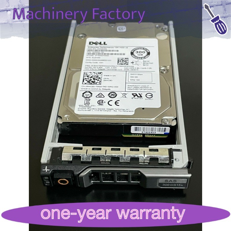 1PCS New 6WC9D FOR Dell ST300MP0005 300GB 15K RPM 12Gbps 2.5"SAS SERVER HDD Har