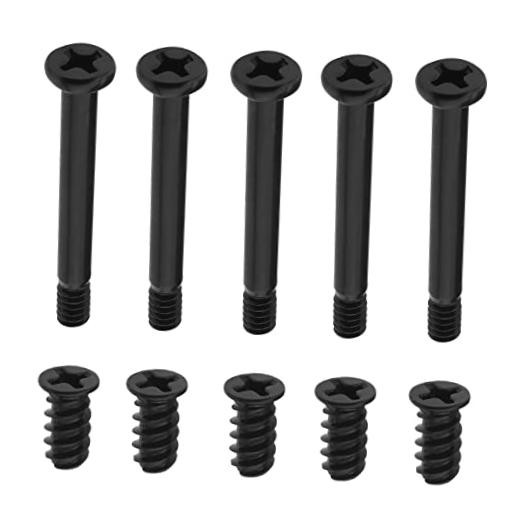 100PCS Computer Case Fan Screws Kit PC Fan Screws Housing Radiator Screws
