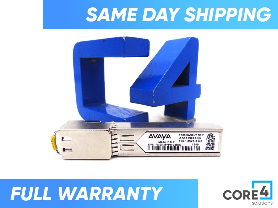 NORTEL AA1419043-E6 AVAYA 1000 BASE-T-SFP TRAN