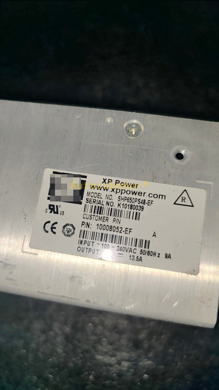 XP DC power supply SHP650PS48-EF test is OK.