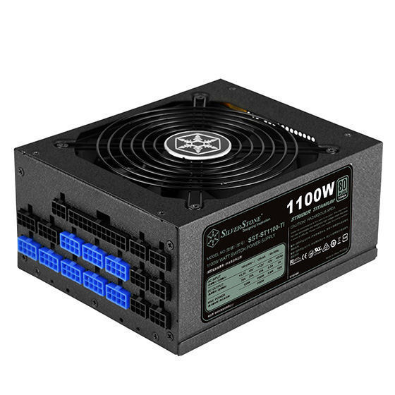 Silverstone SST-ST1100-TI Strider Titanium Series 80 PLUS Titanium 1100W ATX PSW