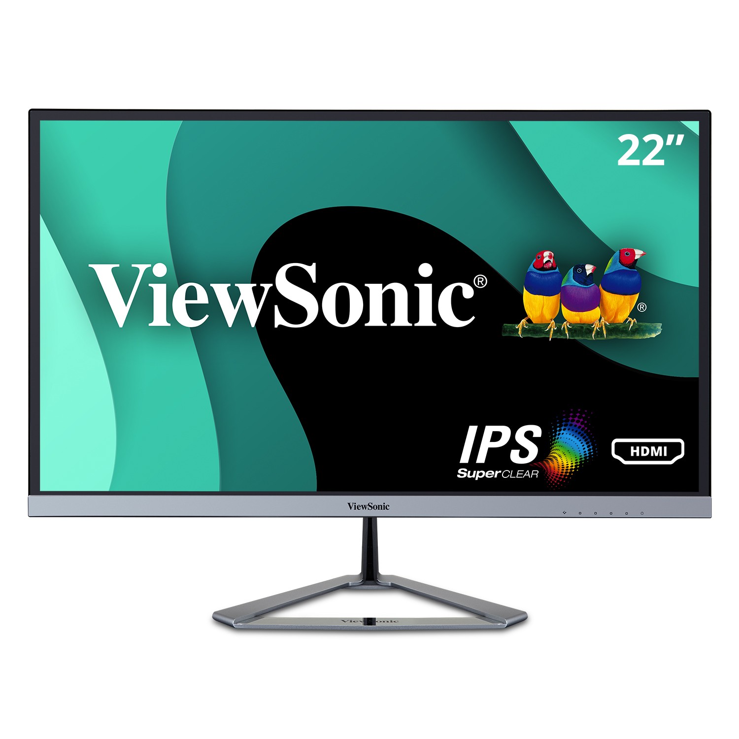 ViewSonic VX2276-SMHD 22in IPS 1080p Frameless LED Monitor HDMI, DP (CR)