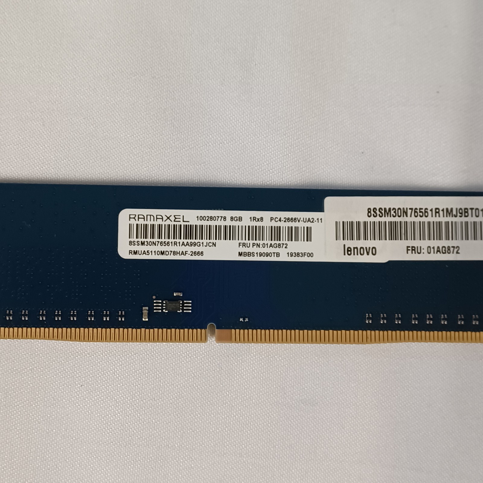 Ramaxel 8GB PC4 2666 RMUA5110MD78HAF-2666 Desktop RAM