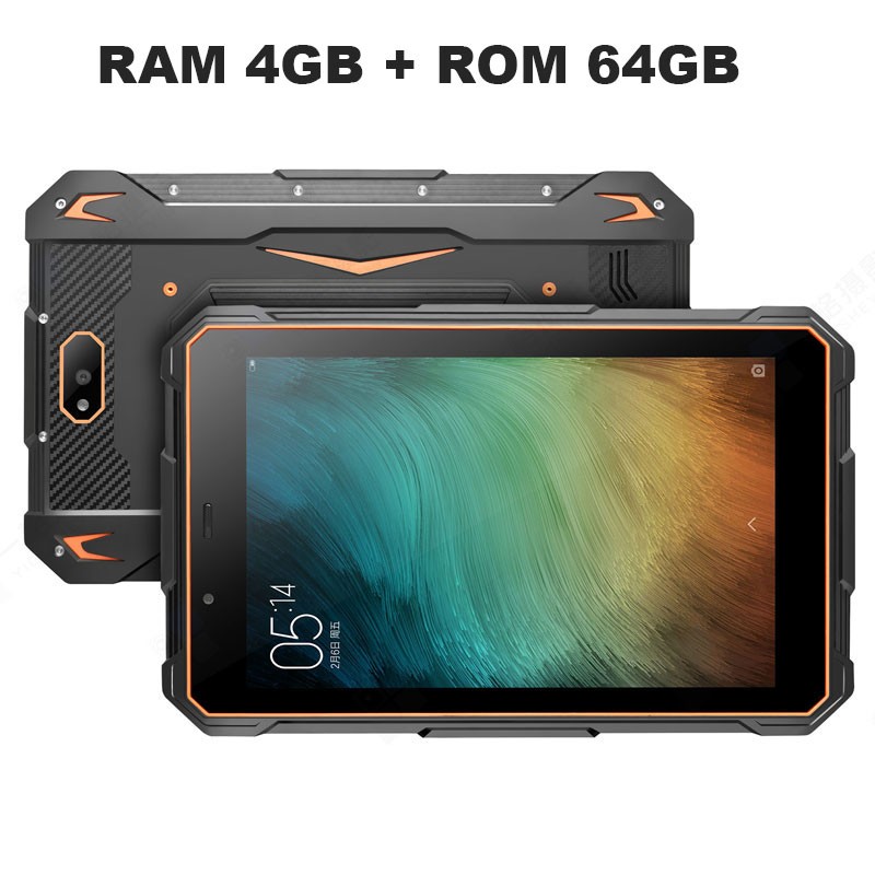 8" Rugged Tablet PC Smartphone Android 13 Outdoor Waterproof 8000mAh UNIWA R881